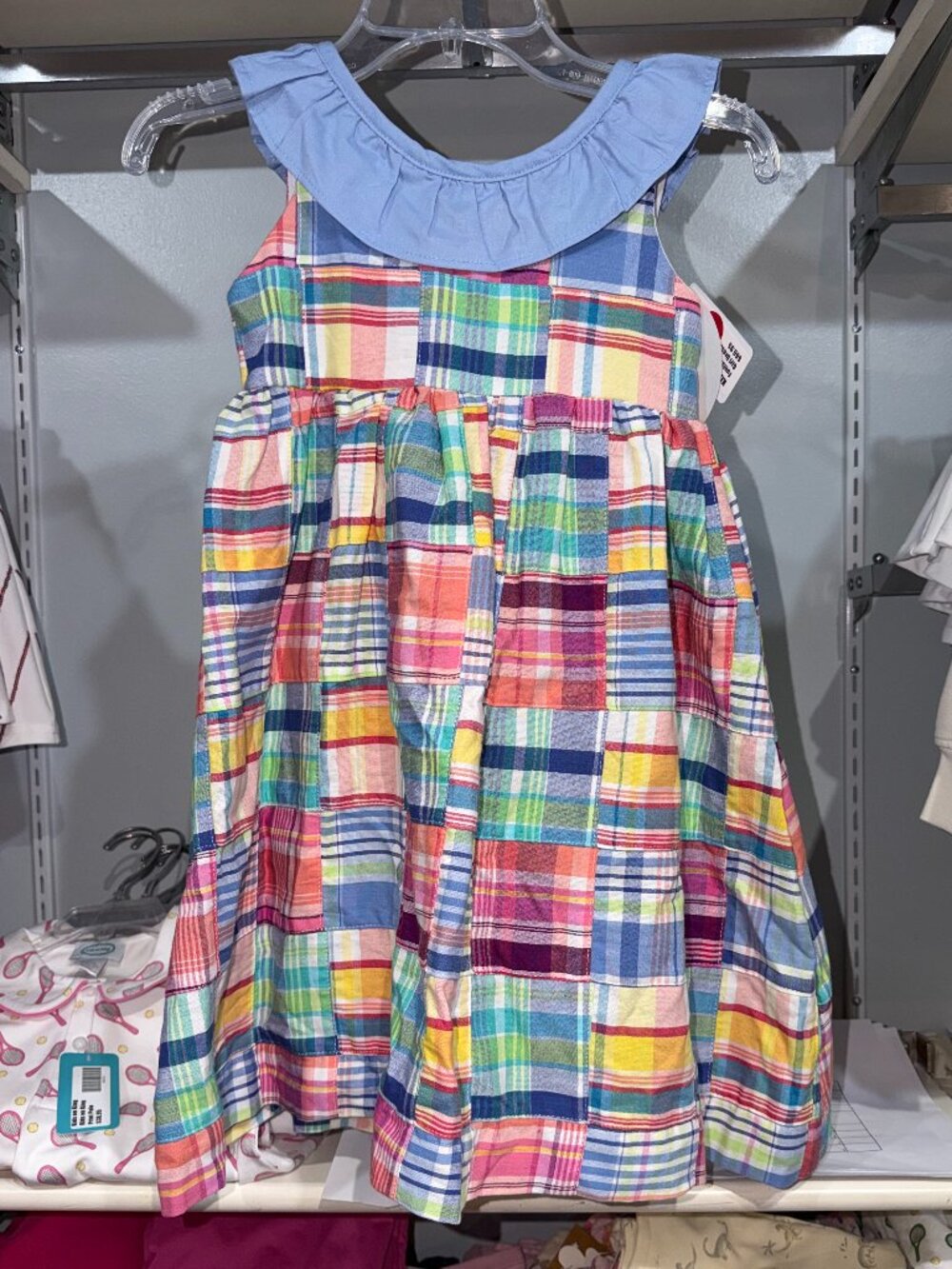 NWT Funtasia Too Madras Plaid Dress